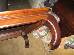 Solid Mahogany Square Coffee Table Legs 200.00c