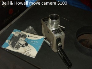 Bell & Howell Move Camera $100