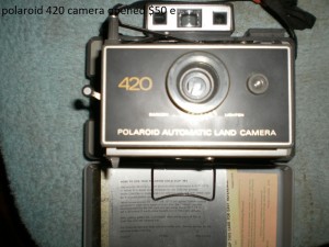 Polaroid 420 Camera Opened $50 E